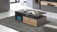 Couchtisch COMO Wolfram grau Planked Eiche mit...