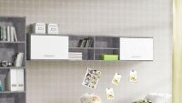 Wandregal LUPO Regal Wandschrank Jugendzimmer in Beton...