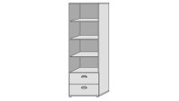 Regal LUPO Bücherregal Schrank Jugendzimmer in Beton...