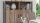 Highboard NOTE Schrank Anrichte Buffet in Picea Kiefer und Beton grau