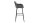 Barhocker BROOKE Barstuhl 2er Set Samt dunkelgrau schwarz