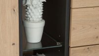 Sideboard TRONDHEIM in Artisan Eiche und Schwarz Eiche