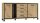 Sideboard TRONDHEIM in Artisan Eiche und Schwarz Eiche