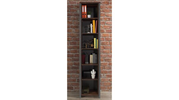 Aktenregal CLIF Bücherregal old wood vintage Beton Optik 46
