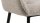 Stuhl BROOKE Armlehnstuhl 2er Set beige Metallgestell schwarz