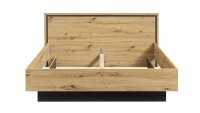 Bett TRONDHEIM Doppelbett in Artisan Eiche 180x200 cm