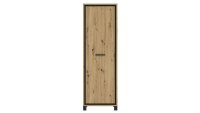 Garderobenschrank TRONDHEIM in Artisan Eiche 1-türig