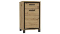 Kommode TRONDHEIM Schuhschrank in Artisan Eiche 1-türig