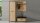 Garderobe TRONDHEIM Set 3-teilig mit Schrank Artisan Eiche