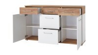 Sideboard TOPIX Kommode Anrichte weiß und Navarra...