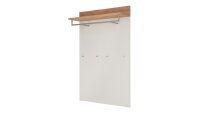 Garderobenpaneel TOPIX Wandgarderobe weiß Navarra...