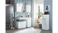 Badezimmer Set 1 Pescara Bad weiß Glas Navarra...
