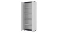 Aktenschrank 4250 PROFI 2.0 Lichtgrau Dekor Akzente Graphit