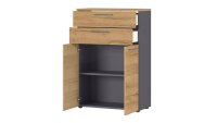 Aktenschrank 4233 Schrank AGENDA HOME eiche graphit