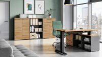 Aktenschrank 4233 Schrank AGENDA HOME eiche graphit