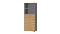 Aktenschrank 4236 AGENDA HOME Büroschrank eiche graphit
