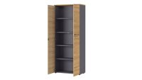 Aktenschrank 4237 AGENDA HOME Büroschrank eiche graphit