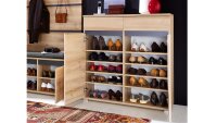 Schuhschrank 3471 LISSABON in Edelbuche Dekor 96x40 cm