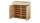 Schuhschrank 3471 LISSABON in Edelbuche Dekor 96x40 cm