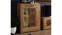 Highboard 1 GAJA Schrank Wildeiche massiv natur...