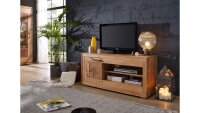 TV-Board 1 GAJA Wildeiche massiv natur geölt mit...