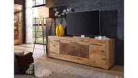TV-Board 3 GAJA Wildeiche massiv natur geölt mit...