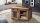 Couchtisch GINGO Mangoholz rustikal Eisen grau 70x70 cm