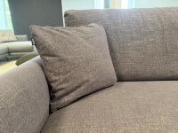 Hülsta-Sofa 2 Sitzer 450 Vivienne violett ca. 210x93 cm inkl Hocker