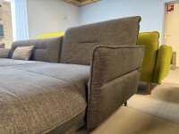 Hülste-Sofa Ecksofa 430 Vivienne schwarzgrau ca. 293x182 cm