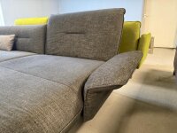 Hülste-Sofa Ecksofa 430 Vivienne schwarzgrau ca. 293x182 cm