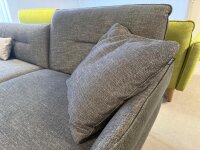 Hülste-Sofa Ecksofa 430 Vivienne schwarzgrau ca. 293x182 cm