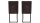 Schwingstuhl LUISE 2er Set anthrazit Vintage Metall schwarz