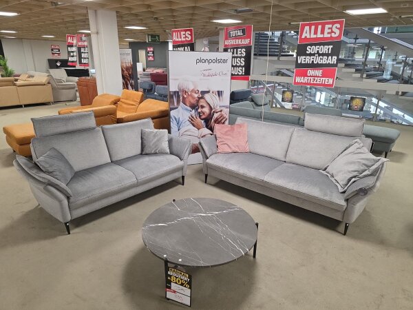 Garnitur HU-HR19094 Joyce silver motorische Beinauflage