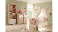 Regal Wiki in Eiche Sonoma Babyzimmer Standregal