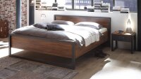 Bett DETROIT Bettgestell in Stirling Oak und Matera...