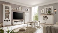 Sideboard FLORENZ Anrichte Kommode Schrank in Oslo Pinie weiß