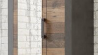 Garderobenschrank BROOKLYN Old Mix Matera Spiegel