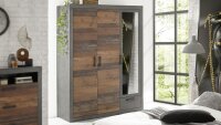 Kleiderschrank BROOKLYN Old Mix Matera Schlafzimmer 2-trg