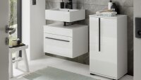 Waschbeckenunterschrank CANTARA weiß Hochglanz