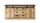 Sideboard SHERWOOD 55 Old Style hell anthrazit mit soft-close