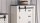 Wohnwand SHERWOOD W2 Pinie weiß anthrazit mit soft-close