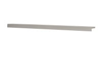 Wandboard Scara Regal kieselgrau matt Zinneiche 200 cm