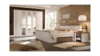 Schlafzimmer Set LUCA Pinie weiß und Trüffel 4...