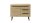 Sideboard 52 TORGE Eiche Artisan schwarz Breite 107 cm
