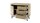 Sideboard 52 TORGE Eiche Artisan schwarz Breite 107 cm