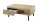 Couchtisch 61 TORGE Eiche Artisan schwarz 107x67 cm