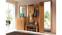 Garderobenschrank NATURE PLUS Kernbuche teilmassiv lackiert