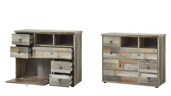 Kommode Bonanza Vintage Design Driftwood ca. 99x80x39 cm