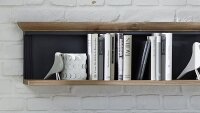 Wandboard JASMIN Wandregal Regal in graphit und Artisan...