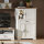 Schrank JASMIN Kommode Highboard Pinie hell Artisan Eiche mit LED 93x150
